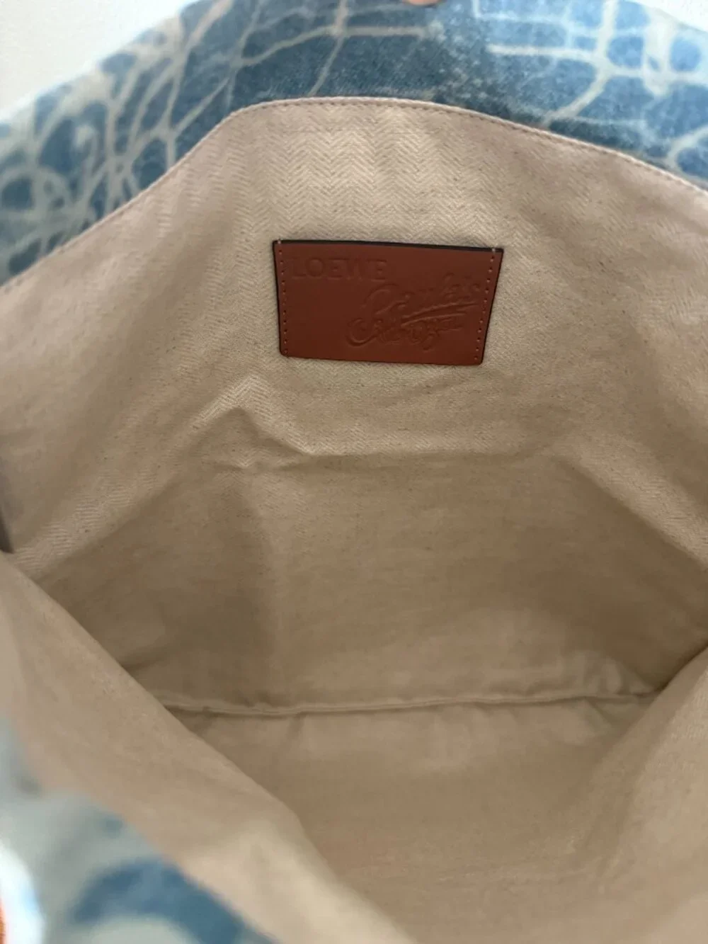 NWT Loewe Ibiza Mermaid Drawsting Pouch